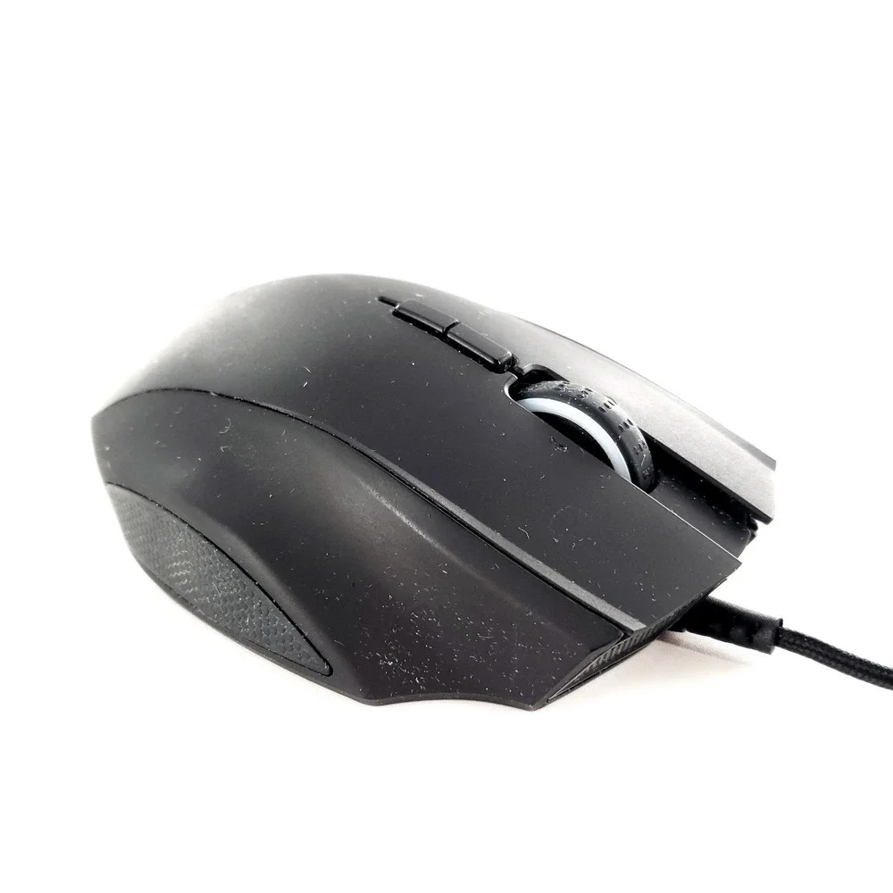Razer Saga 2014 Wired Gaming Mouse RZ01-0104 Black Tested & Works